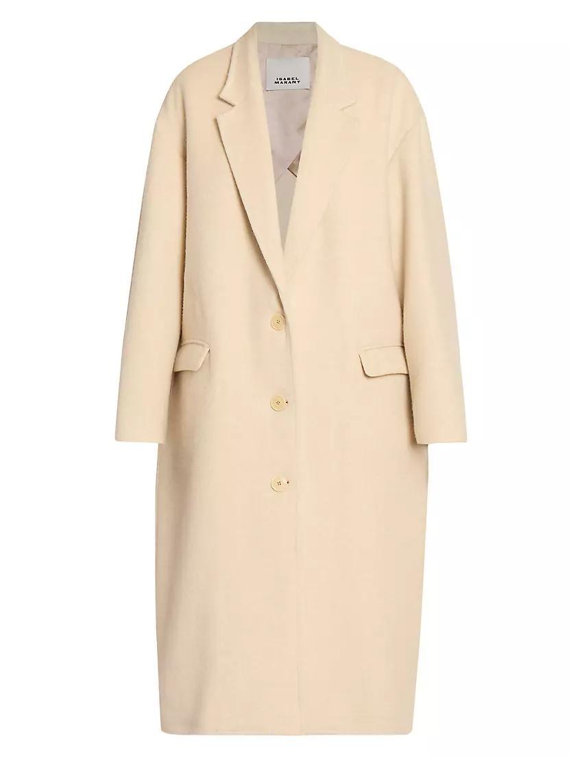 Efezia Single-Breasted Wool-Blend Coat product image