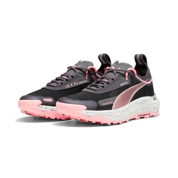 PUMA SEASONS Voyage NITROâ¢ 3 Women's Running Shoes in Cool Dark Grey/Koral Ice Product Image