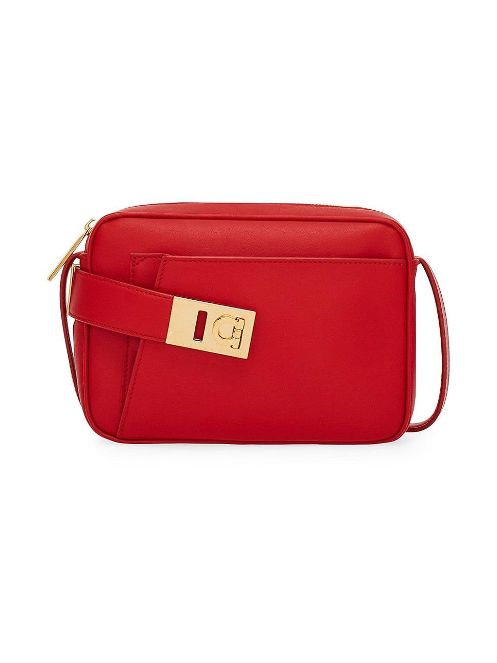 FERRAGAMO Archive Gancini Camera Crossbody Bag Product Image