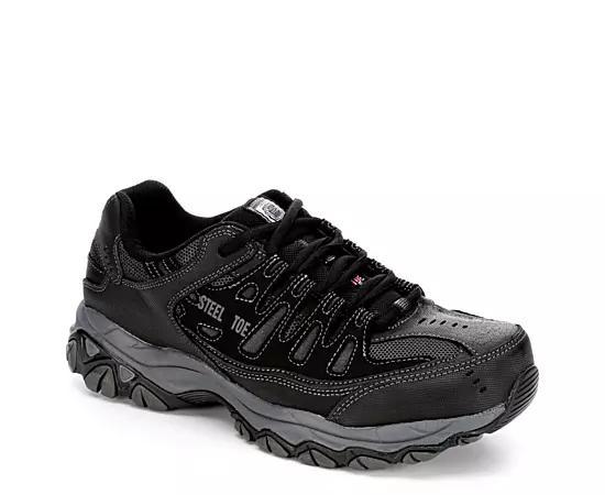 Skechers Men's 77055 Steel Toe Work Shoe Work Safety Shoes Product Image