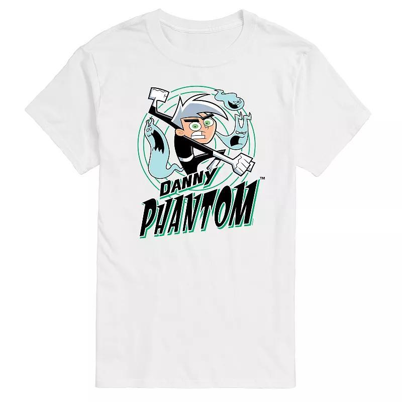 Mens Danny Phantom Ghost Logo Graphic Tee Product Image