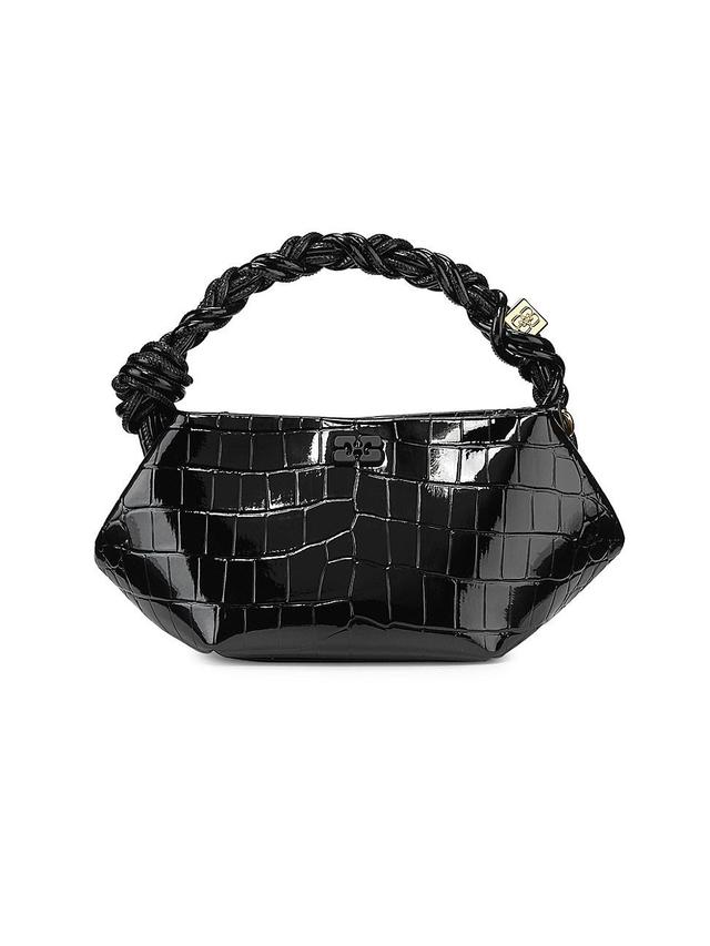 Womens Mini Croc-Embossed Bou Bag Product Image