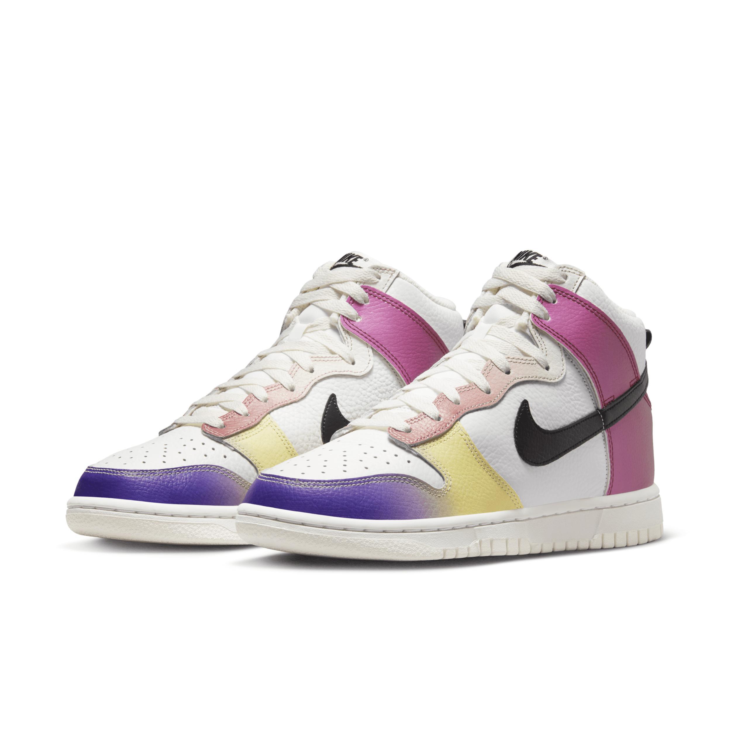 Nike Womens Dunk Hi - Shoes Summit White/Black Product Image