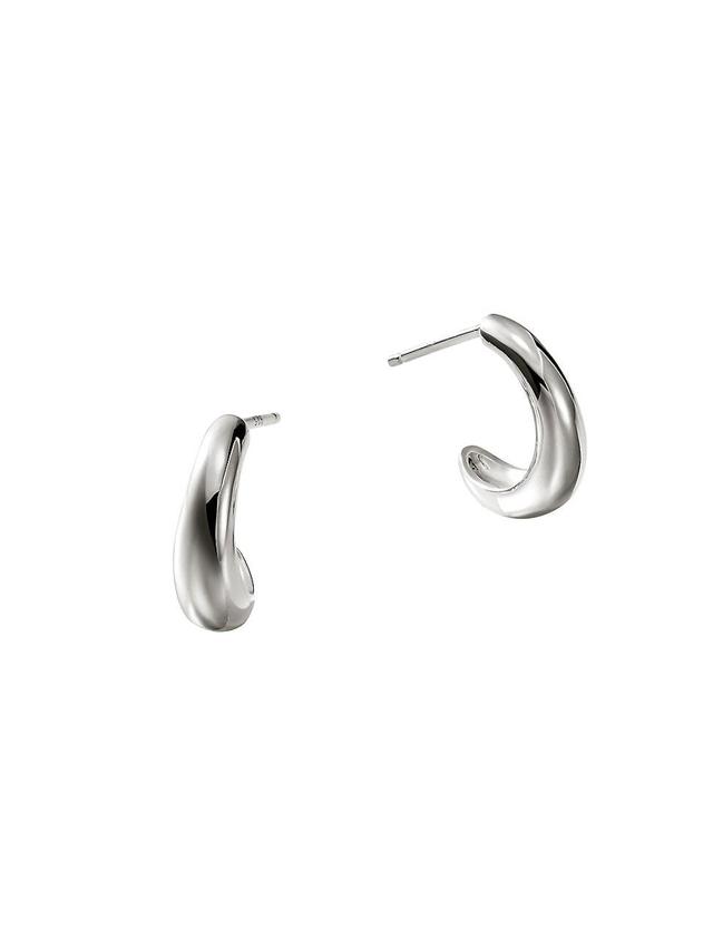 John Hardy Small Surf J Hoop Earrings Product Image