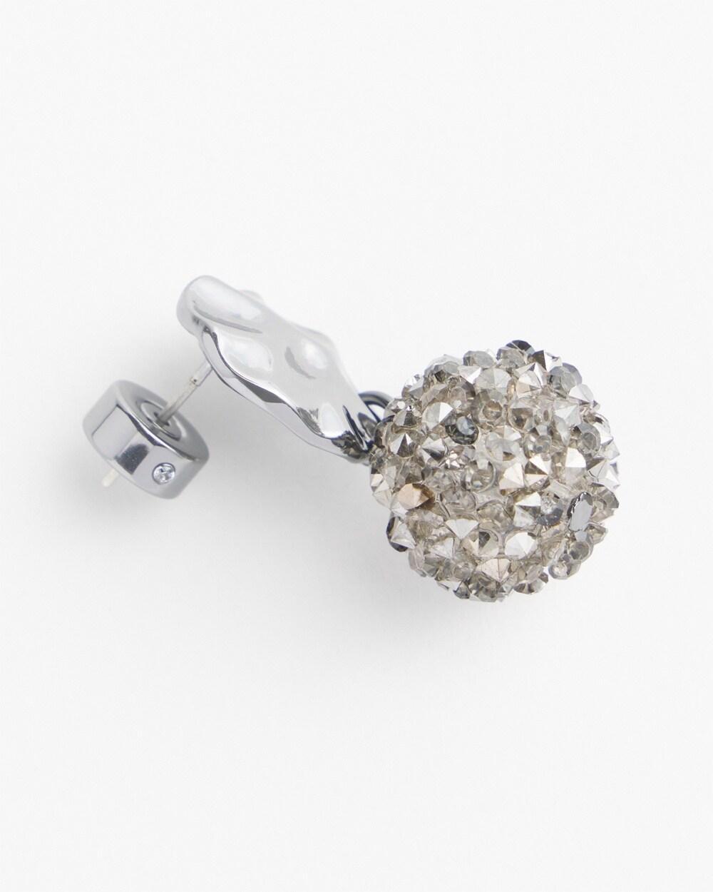 No Droopu2122 Glitzy Ball Drop Earrings Product Image