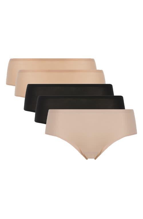 Chantelle Lingerie Soft Stretch 5-Pack Seamless Hipster Briefs Product Image