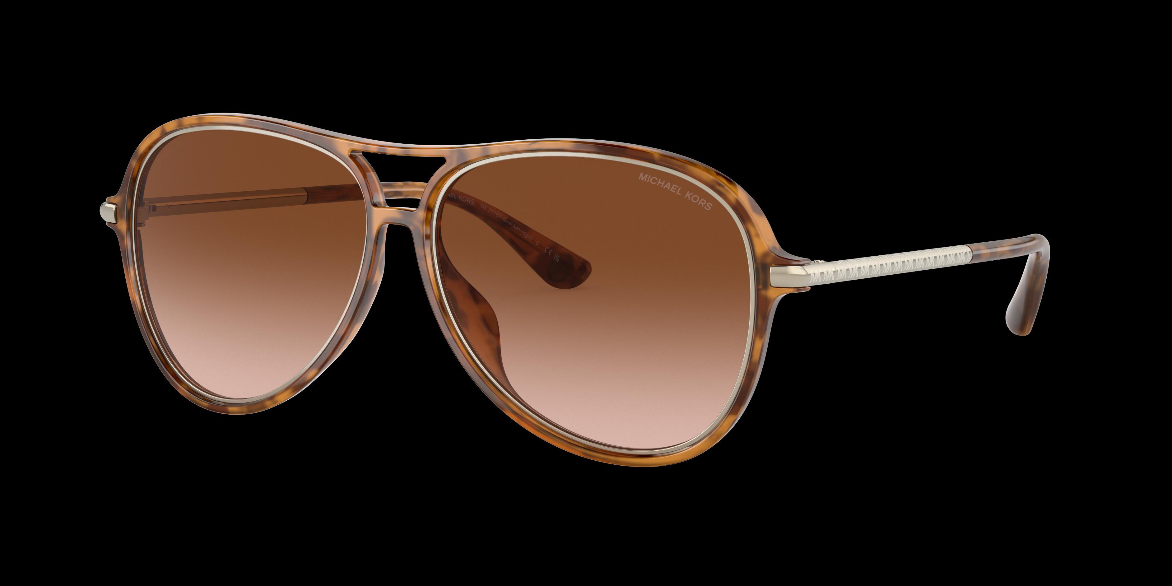 Michael Kors Breckenridge 58mm Gradient Aviator Sunglasses Product Image