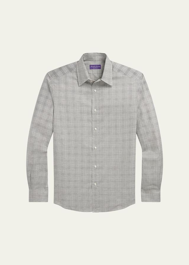 Men's Glen Plaid Flannel Shirt Product Image