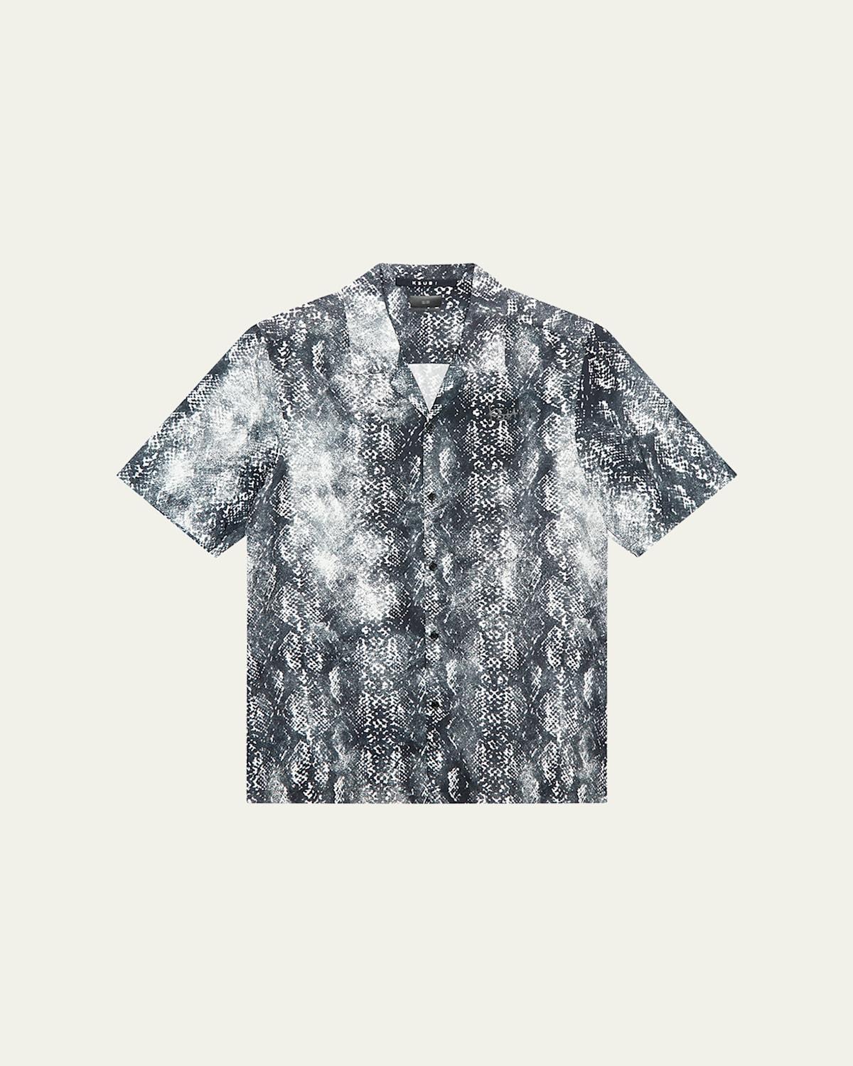 Mens Mamba-Print Camp Shirt Product Image