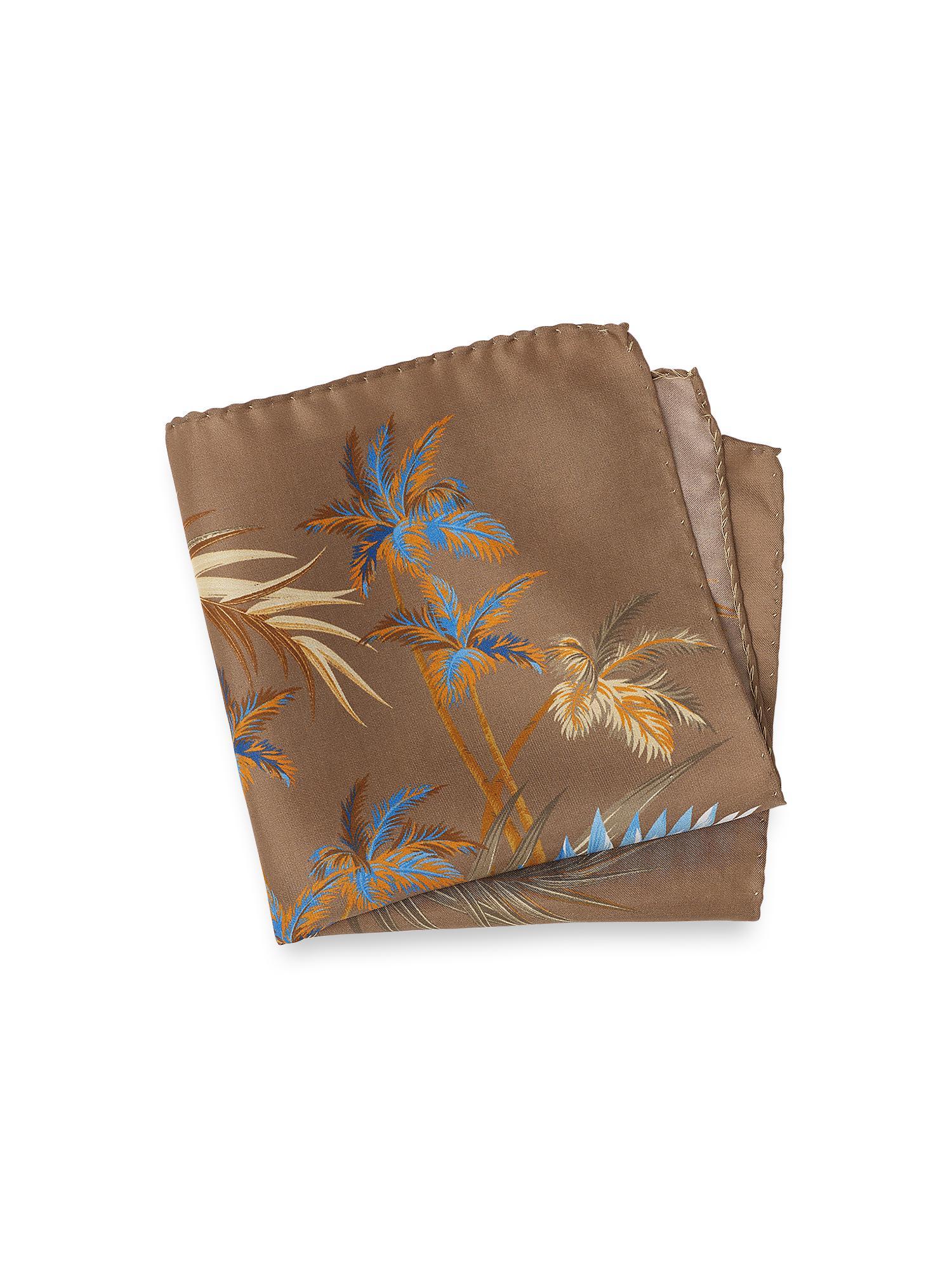 Floral Silk Pocket Square Product Image