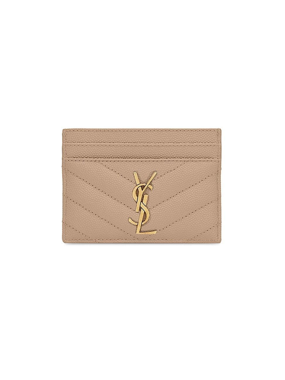 Womens Monogram Matelass Leather Card Case Product Image