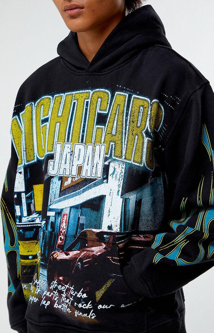 Men's Japan Nightcars Heavyweight Hoodie Product Image