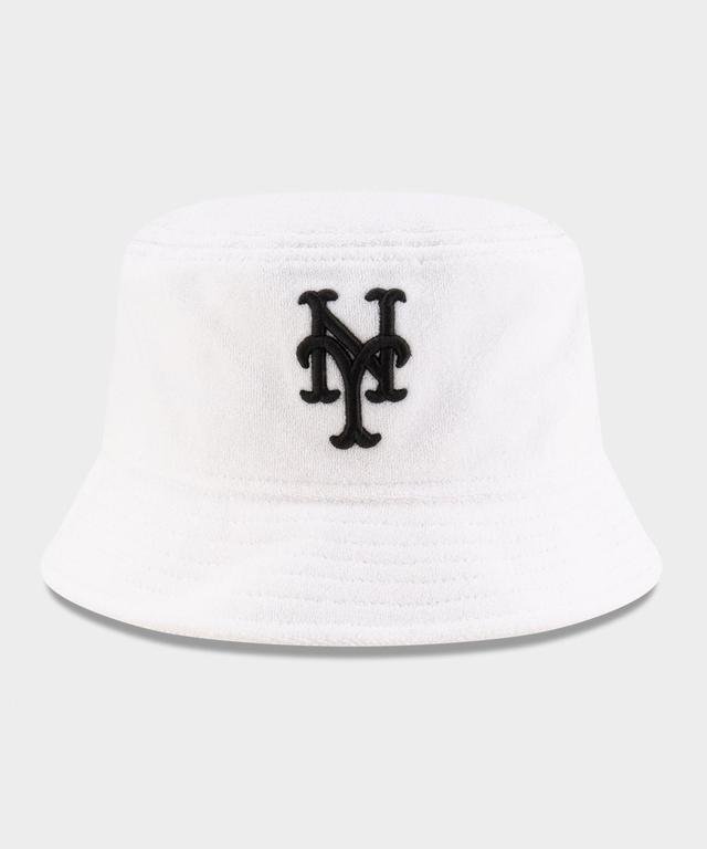 Todd Snyder X MLB Mets Bucket Hat in White Product Image