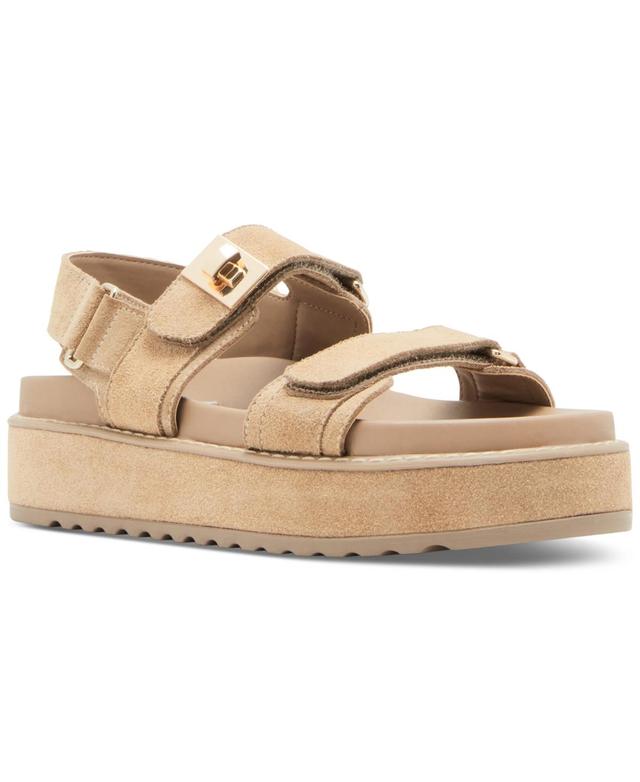 Steve Madden Womens Bigmona Platform Footbed Sandals Product Image