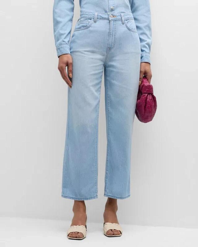 June Ultra High-rise Crop Stovepipe Jeans In Dakota Product Image