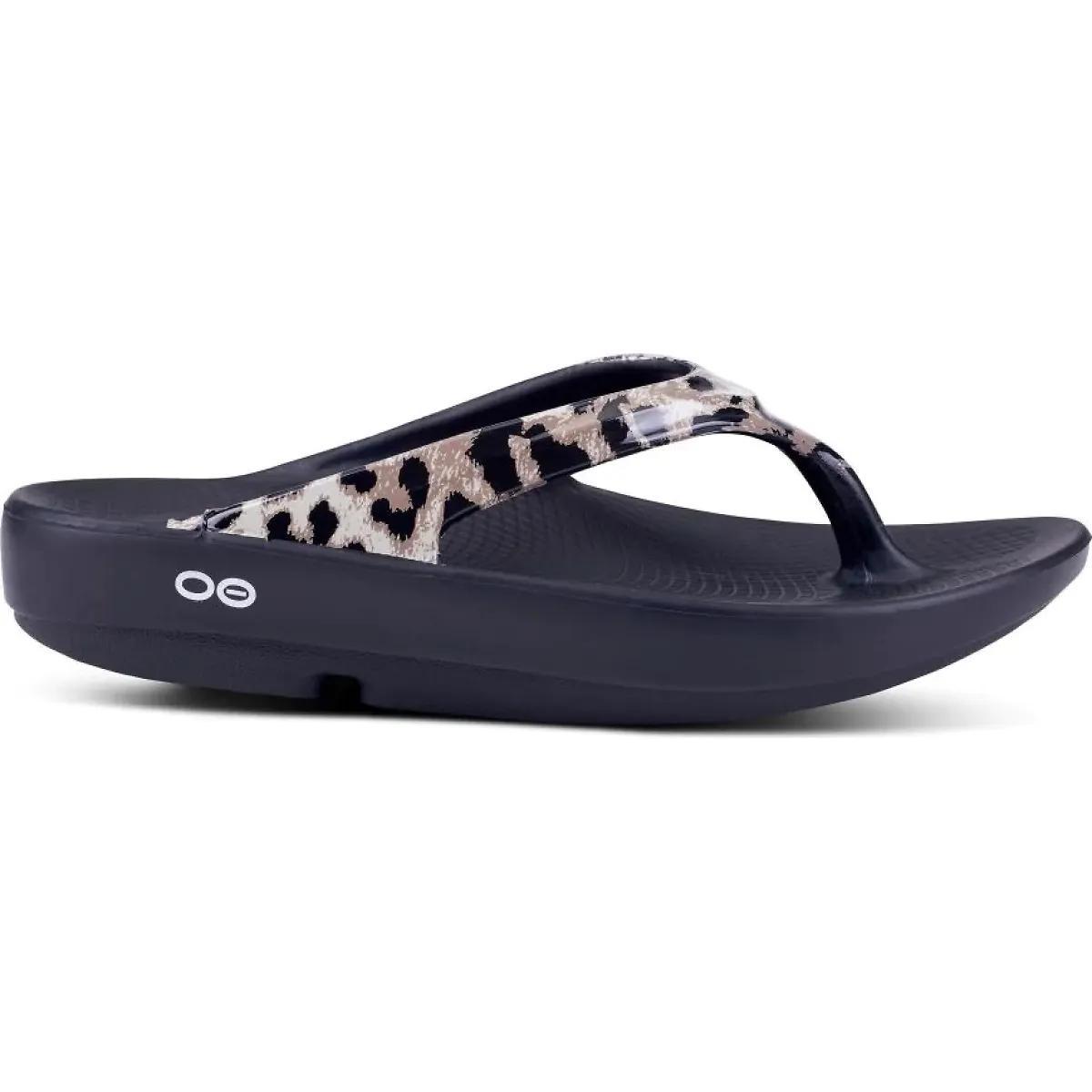 OOFOS Oolala Limited Print Thong Sandals Product Image