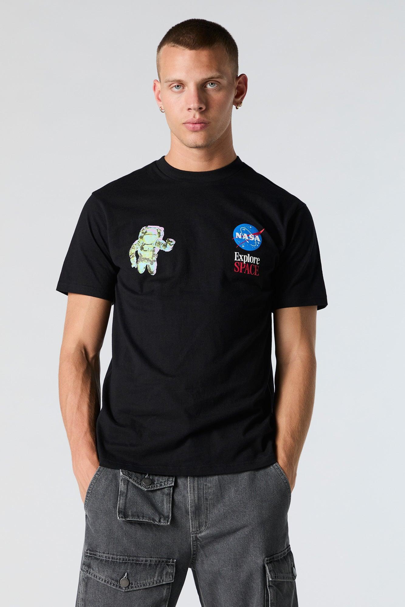 NASA Explore Space Graphic T-Shirt Male Product Image