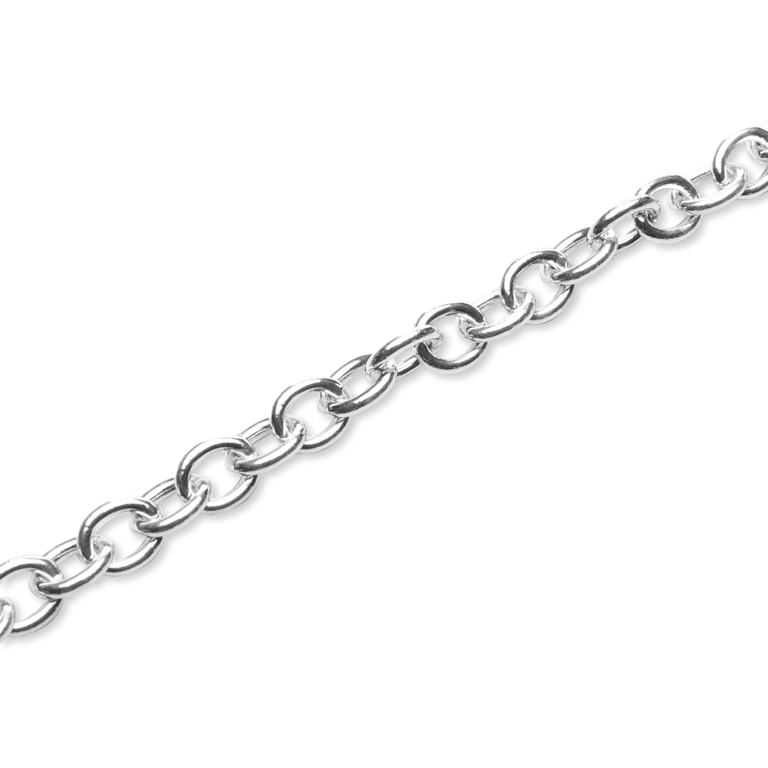 Heart Silver Bracelet - Silver Male Product Image