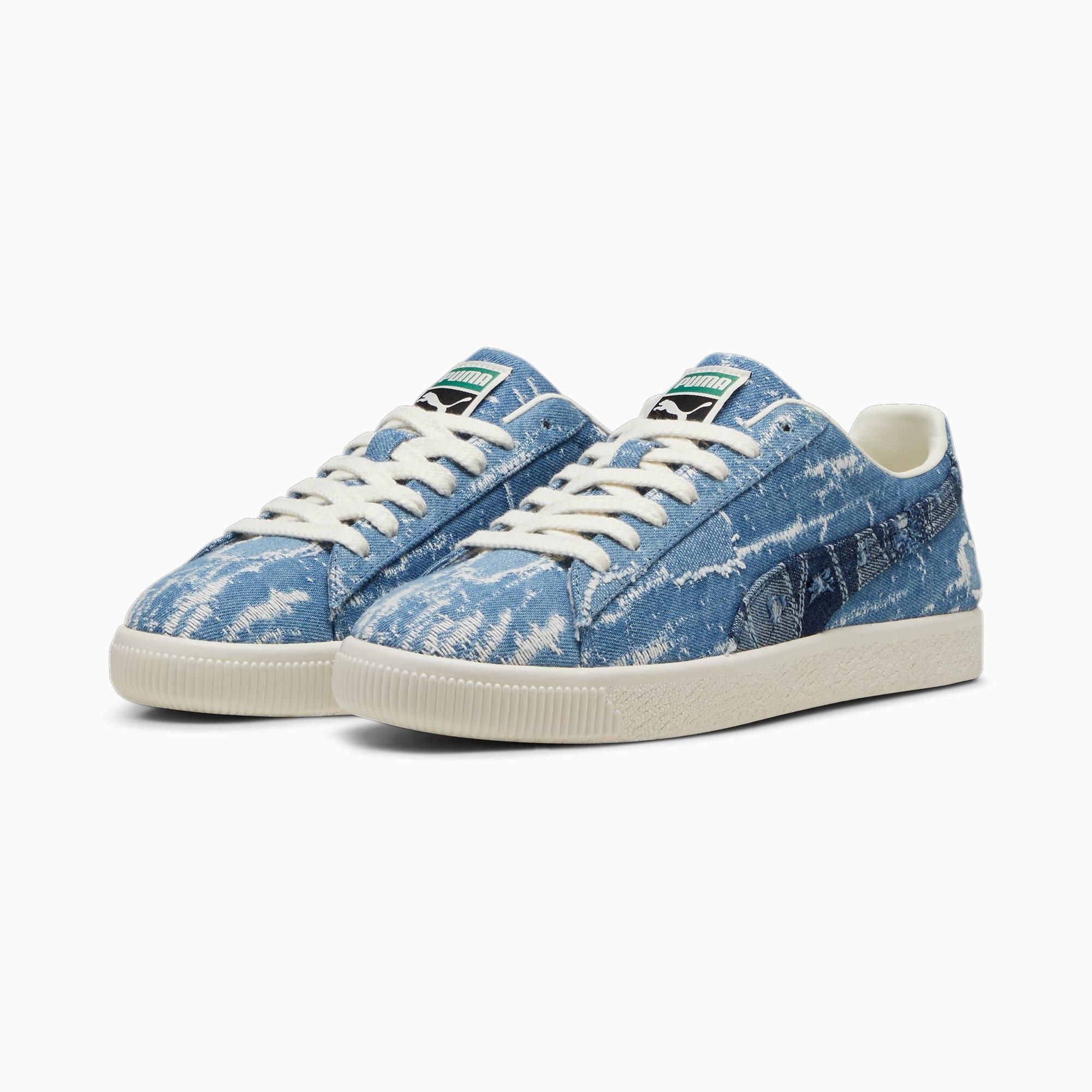 Clyde Denim Sneakers Product Image