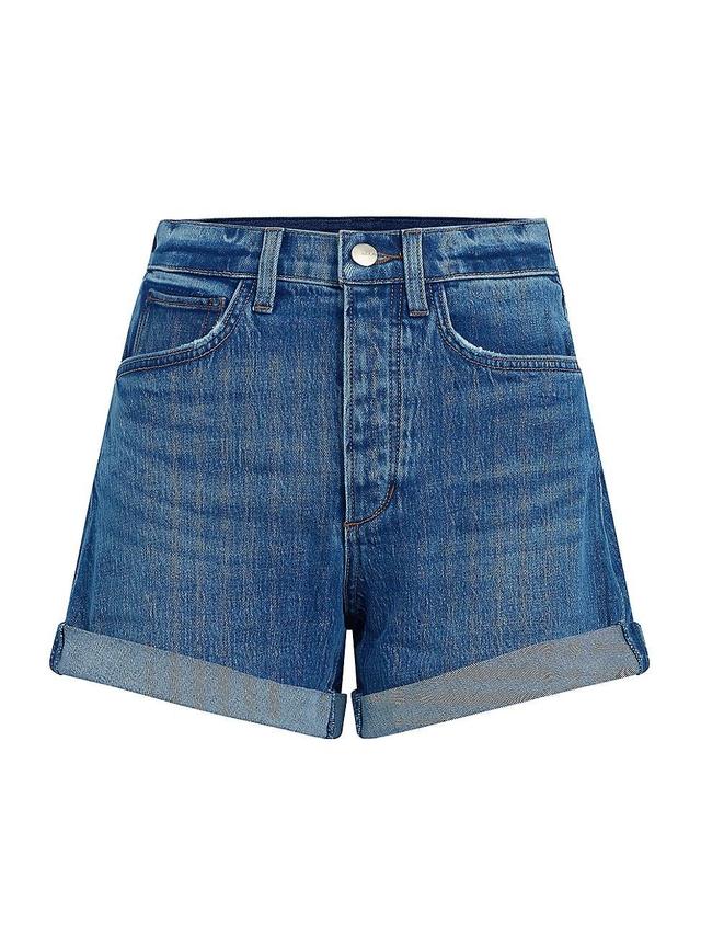 Womens Alex Rolled Denim Shorts Product Image