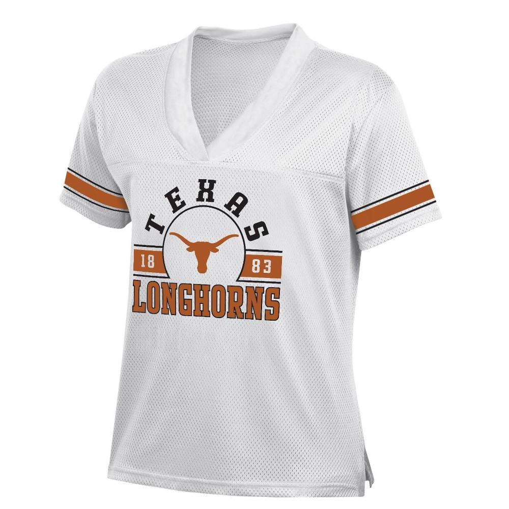 NCAA Texas Longhorns Womens White Jersey Product Image