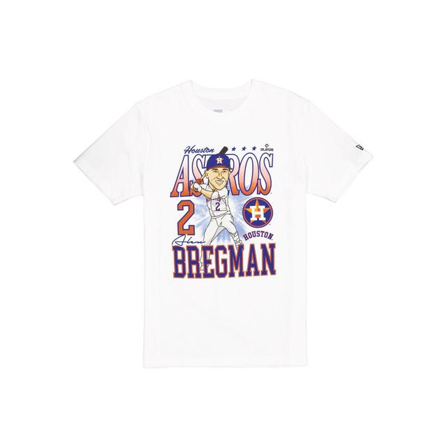 Houston Astros Alex Bregman Caricature T-Shirt Male Product Image