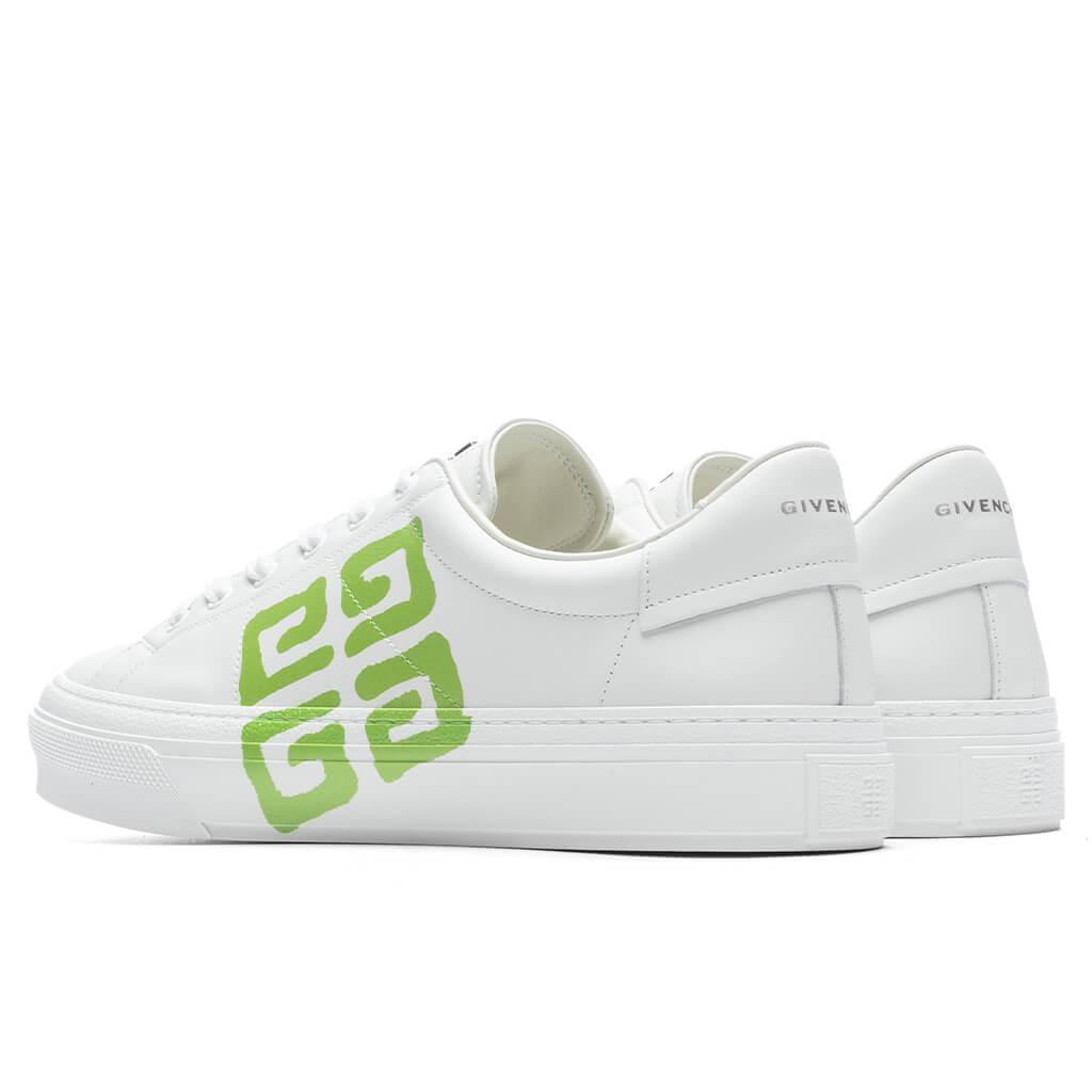 City Sport 4G Sneakers - White/Green Male Product Image