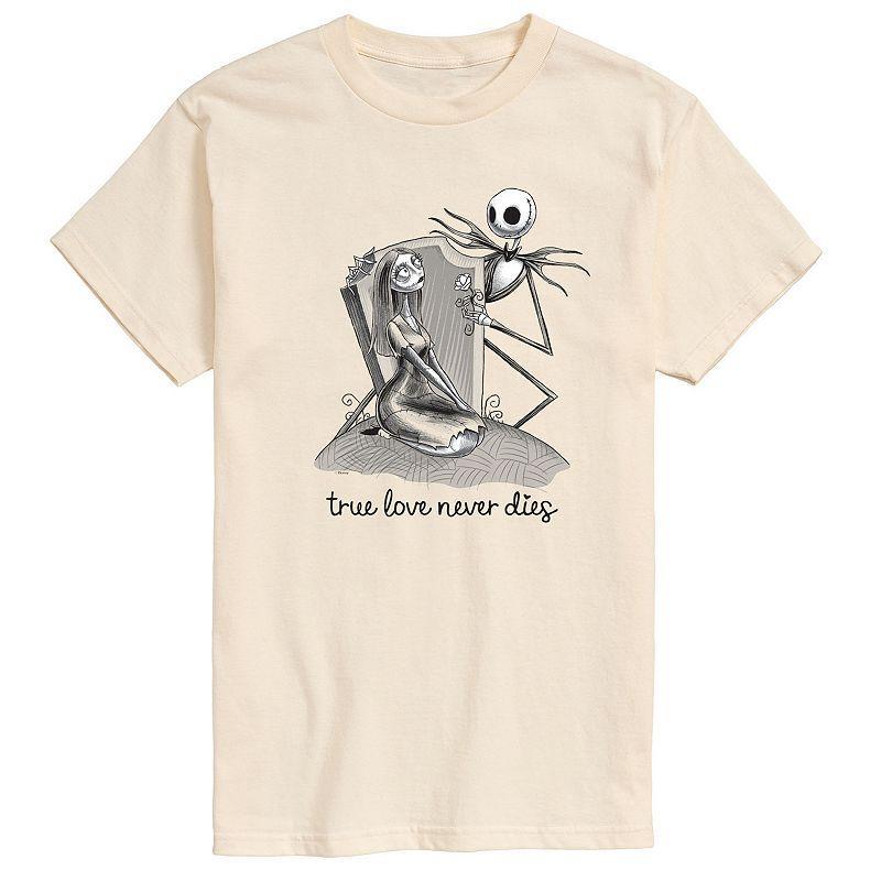 Disneys Nightmare Before Christmas Mens True Love Graphic Tee Product Image