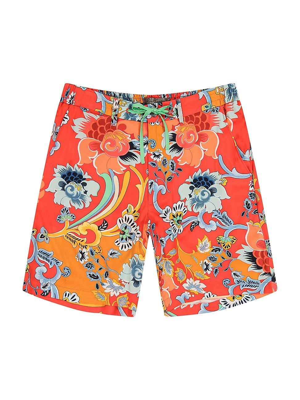 Mens Taj Paisley Woven Shorts Product Image