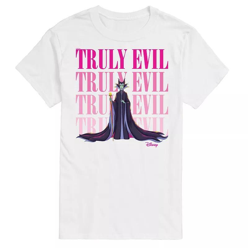 Disney Villains Maleficent Big & Tall Truly Evil Graphic Tee, Mens Product Image