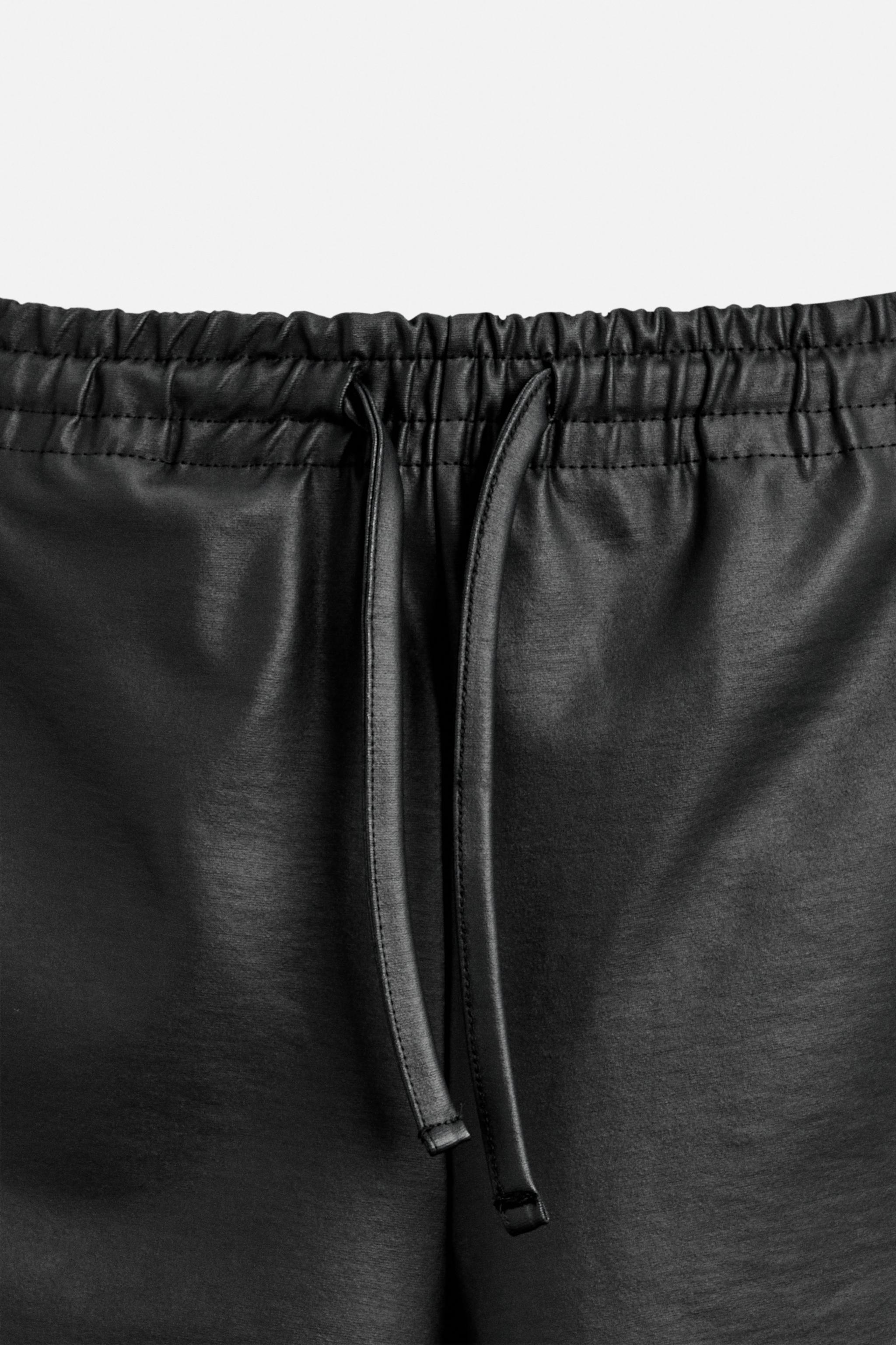 WAXED EFFECT SHORTS Product Image