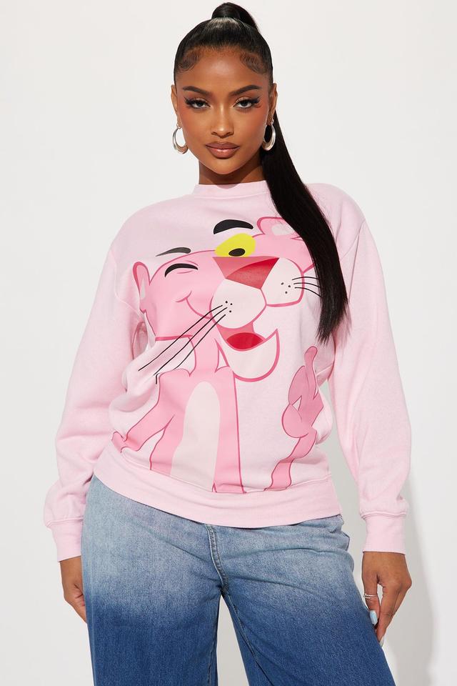 Pink Panther Sweatshirt - Pink Product Image