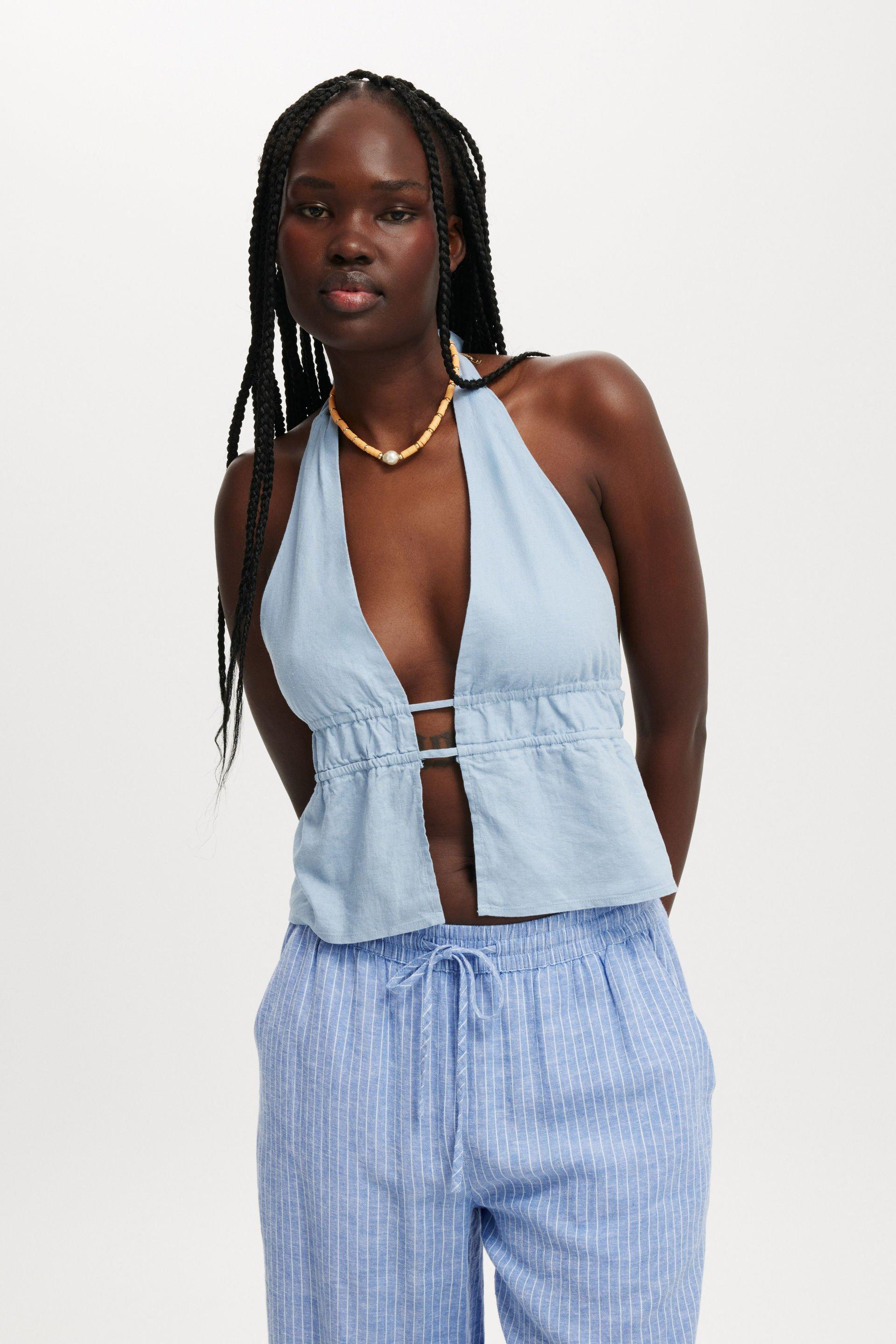 Haven Gathered Halter Top Product Image