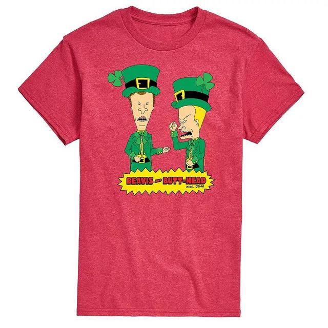 Mens Beavis And Butthead St. Patricks Day Tee Product Image