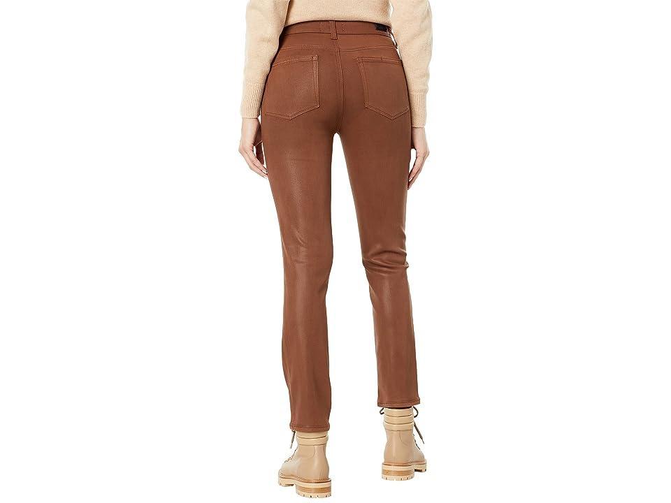 Paige Cindy in Cognac Luxe Coating (Cognac Luxe Coating) Women's Jeans Product Image