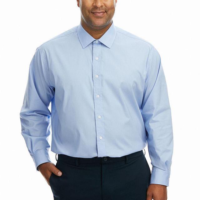 Big & Tall Haggar Premium Comfort Wrinkle Resistant Dress Shirt, Mens Product Image