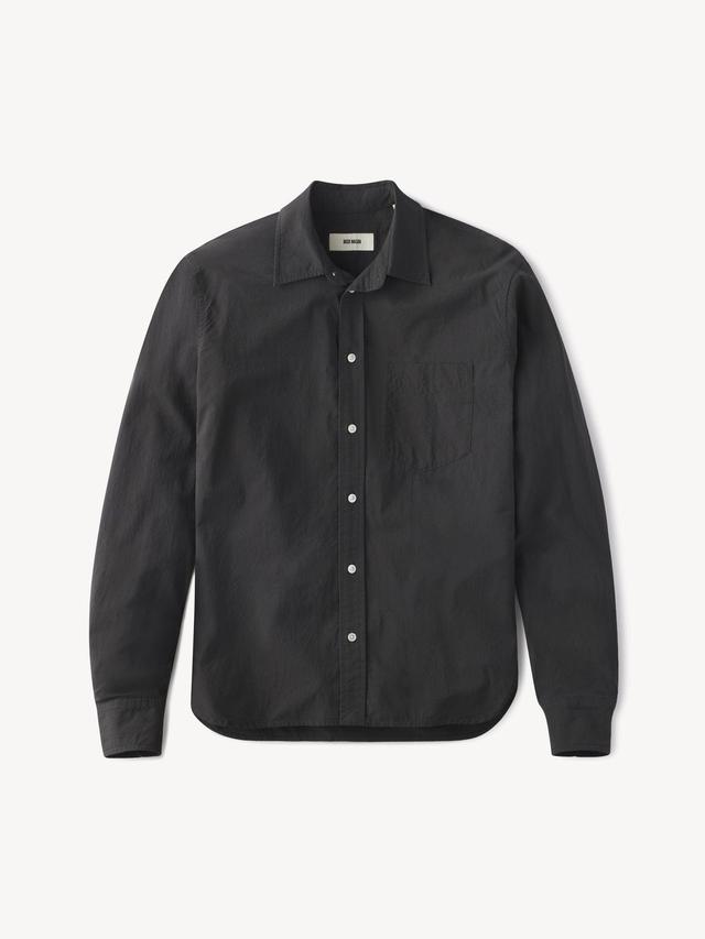 Washed Black Mainstay Cotton Shirt Product Image