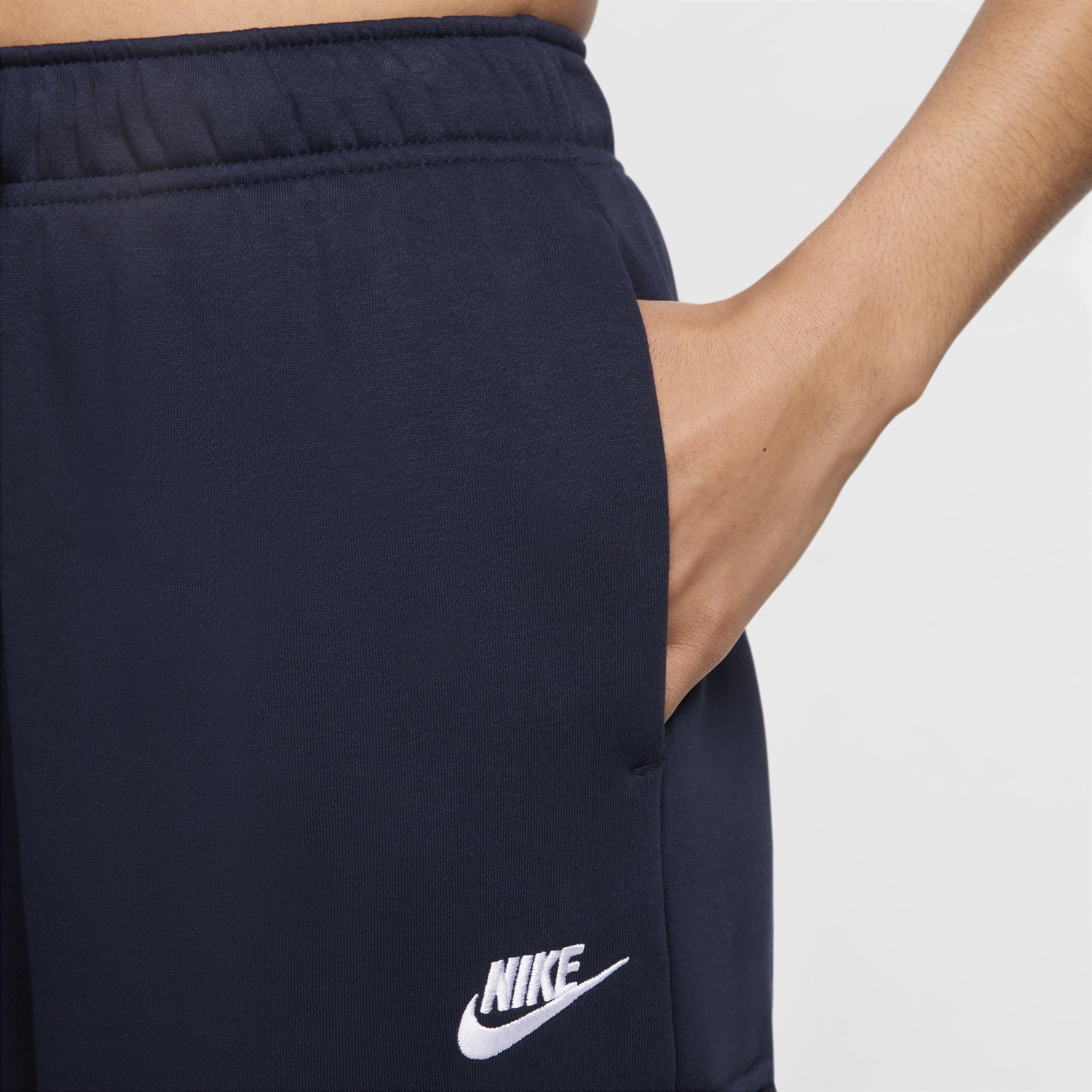 Womens Nike Sportswear Club Fleece Mid-Rise Oversized Cargo Sweatpants Product Image