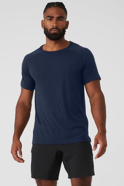 Triumph Raglan Tee - Navy Product Image