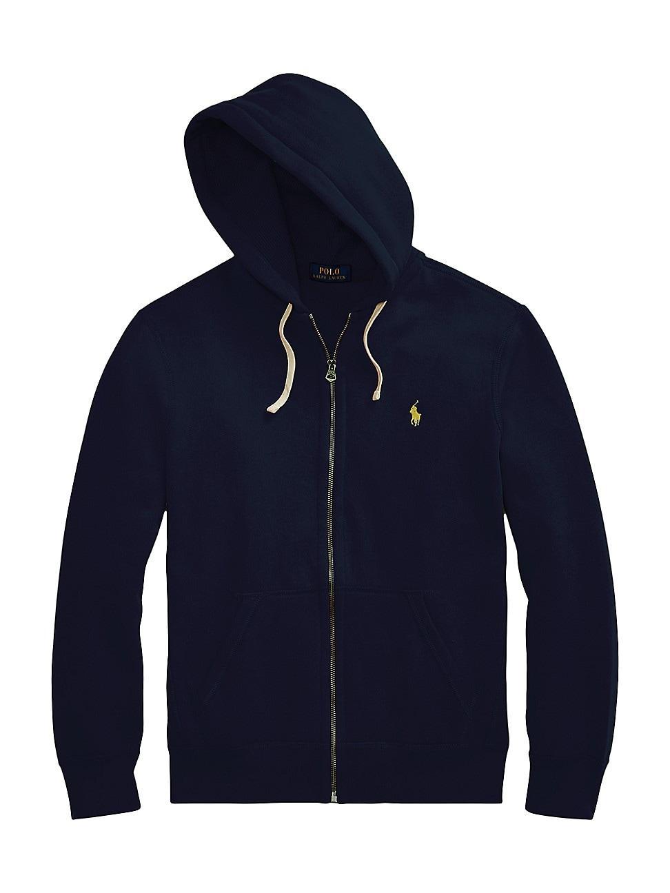 Polo Ralph Lauren Fleece Full-Zip Hoodie in Polo Black - Black. Size M (also in L, S, XL/1X). Product Image