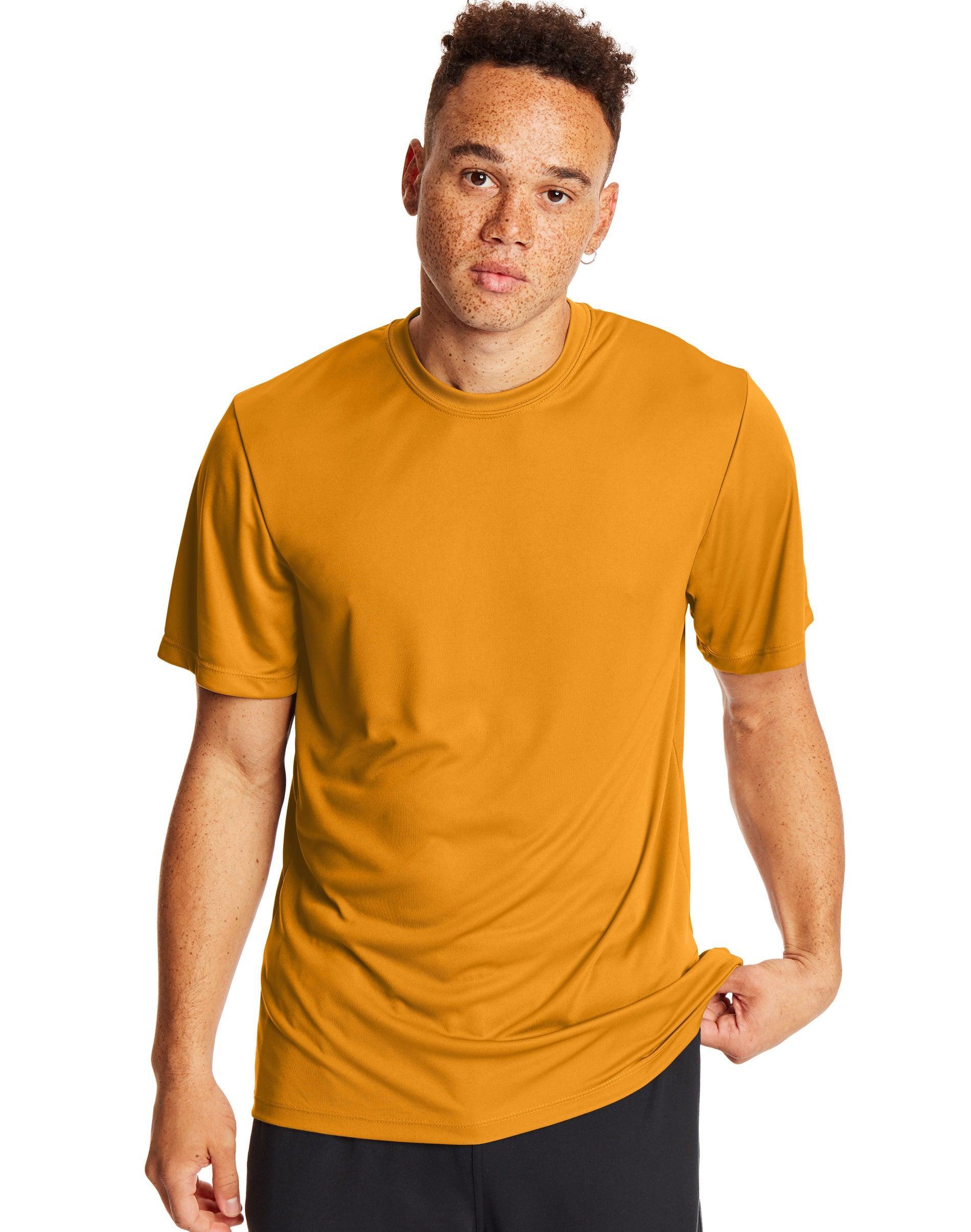 Hanes Sport Cool DRI Mens Performance T-Shirt, Value 2-Pack Graphite M Product Image