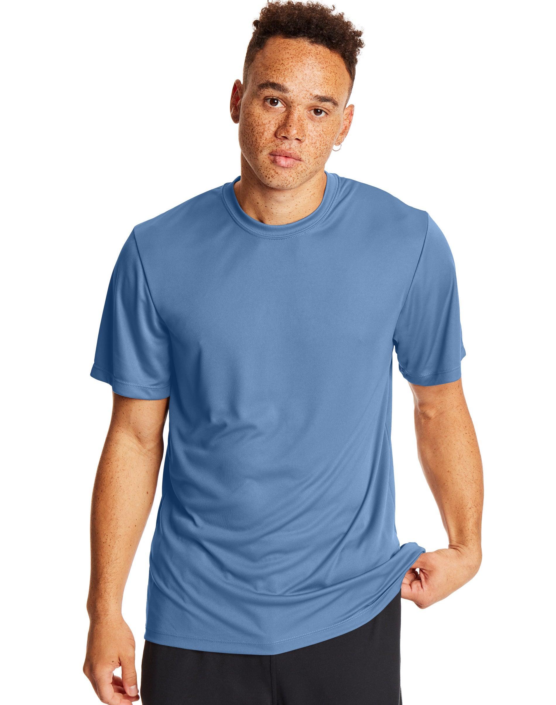 Mens Hanes CoolDRI Performance Tee Black Product Image