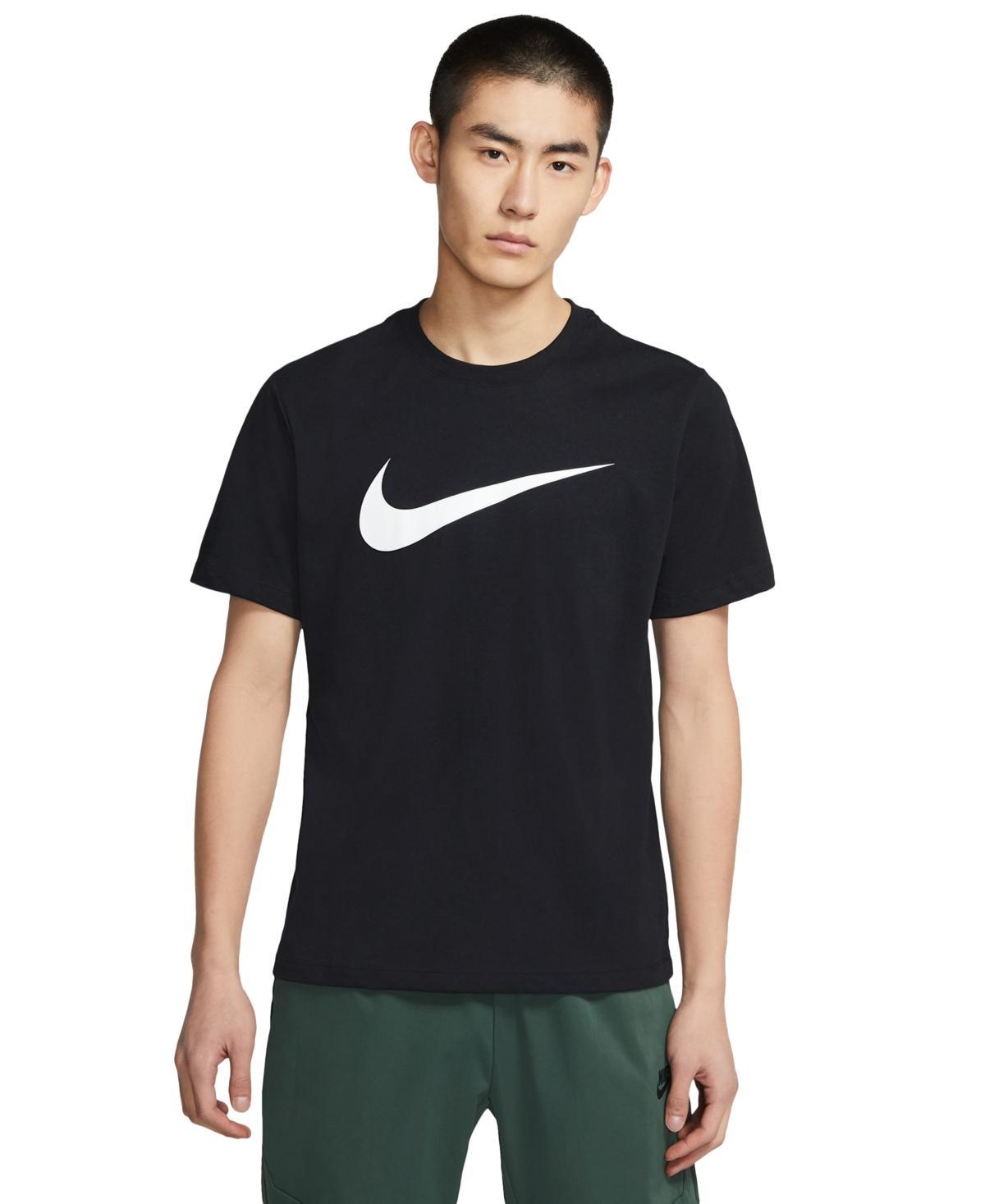 Mens Nike Icon Swoosh Tee Dark Gray Grey Product Image