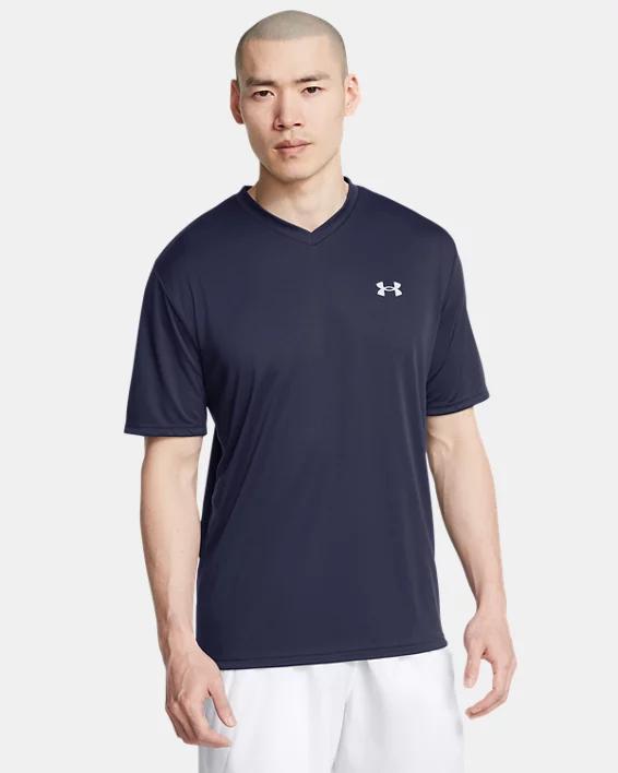 Mens UA Velocity V-neck Short Sleeve Product Image