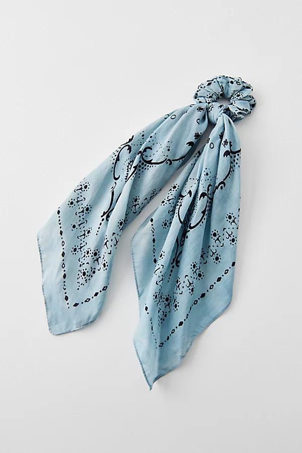 Bandana Handkerchief Scrunchie Womens at Urban Outfitters Product Image