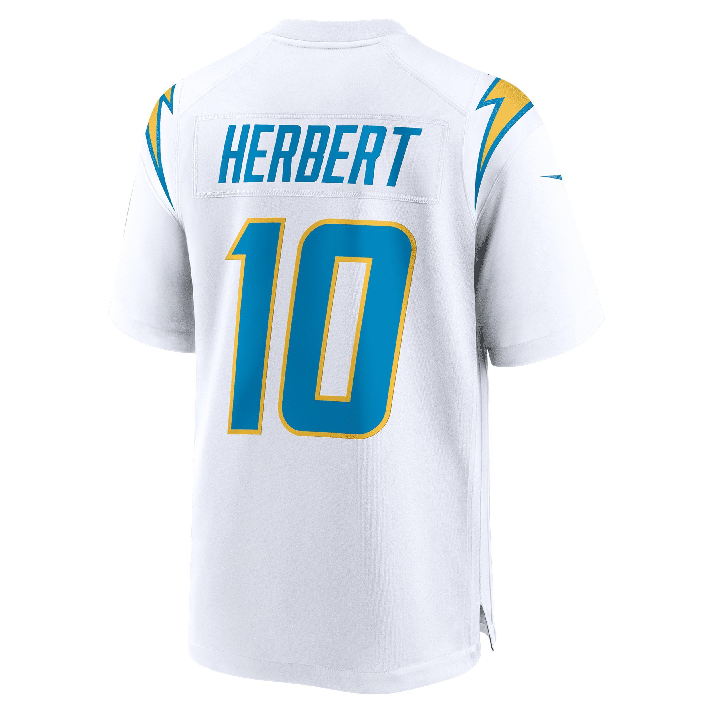 Mens Nike Justin Herbert Los Angeles Chargers Game Jersey Product Image