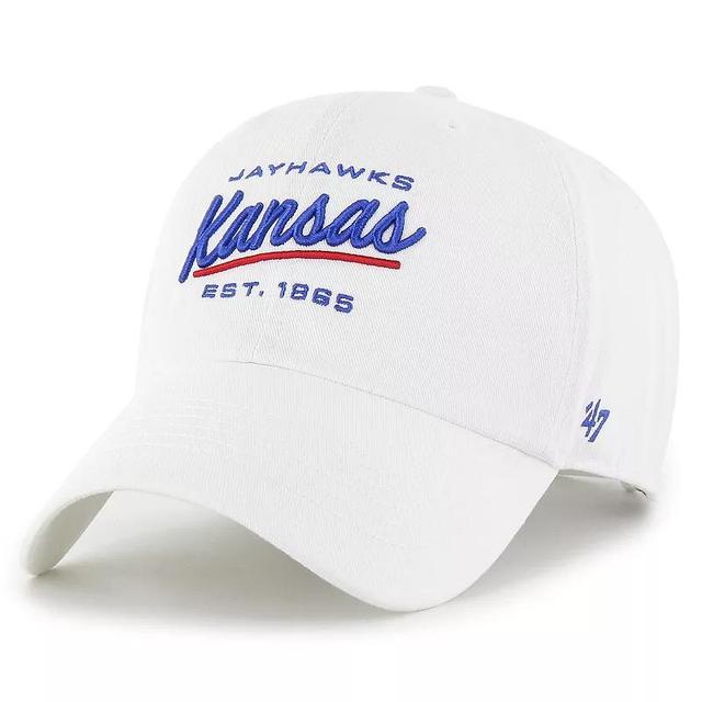 Womens 47 Kansas Jayhawks Sidney Clean Up Adjustable Hat Product Image