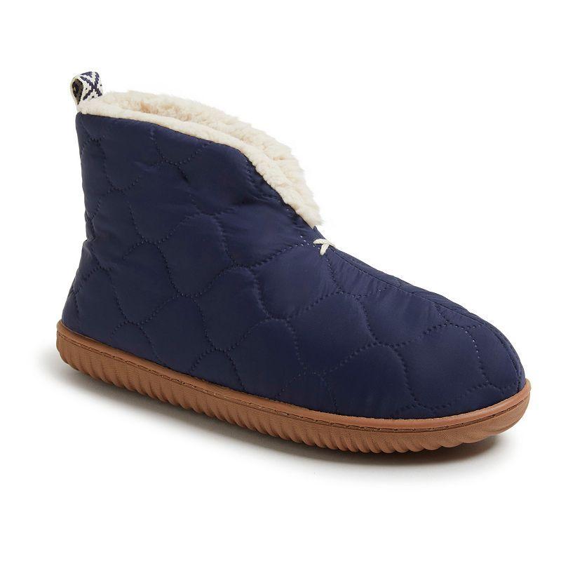 Dearfoams Warm Up Womens Ankle Boot Slippers Product Image