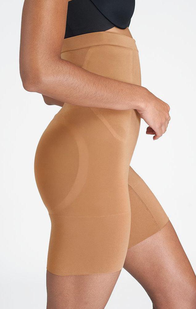 SPANX OnCore High-Waisted Mid-Thigh Short ~ Naked 3.0 Product Image