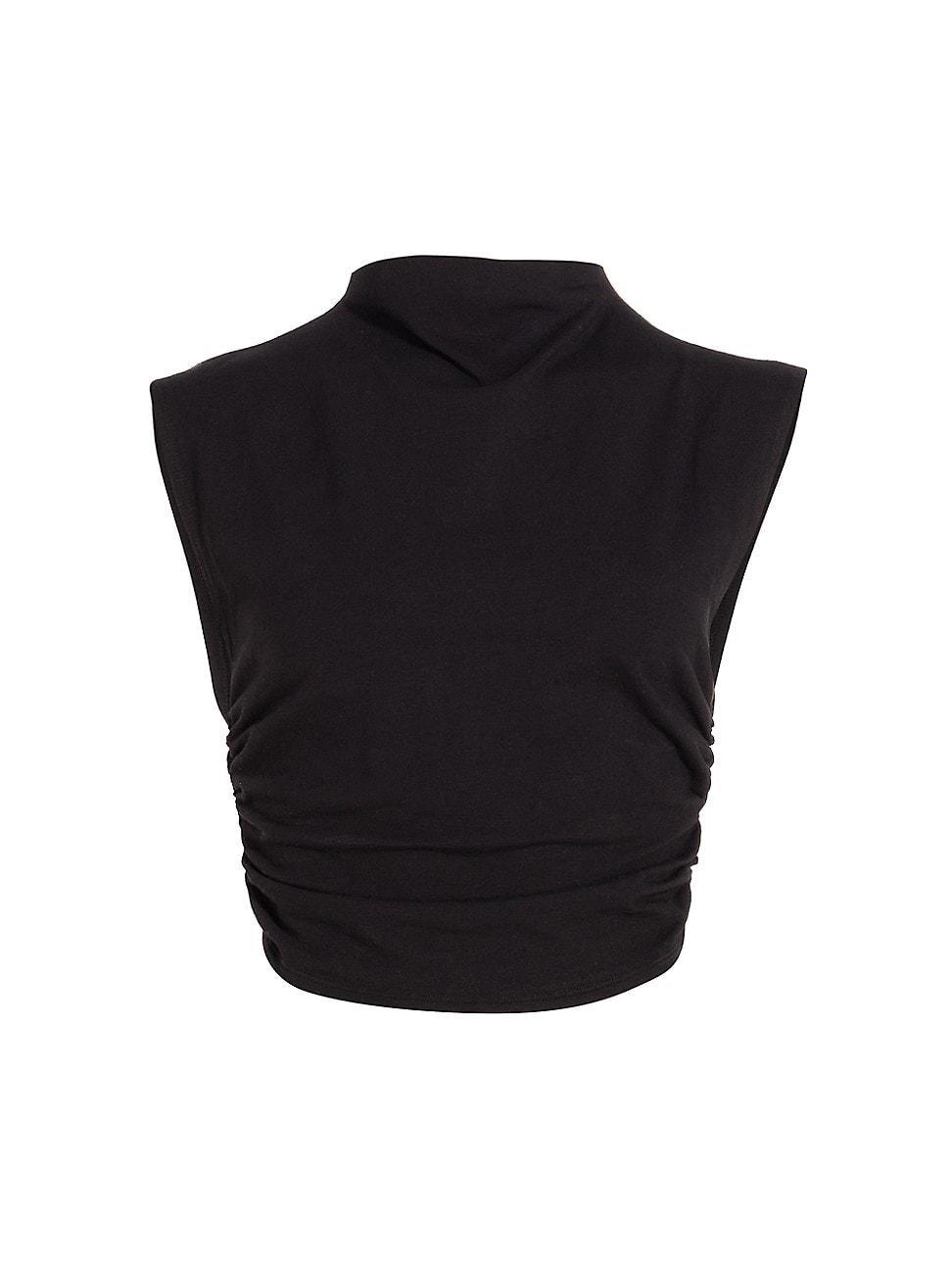 Womens Lindy Ruched Knit Top Product Image